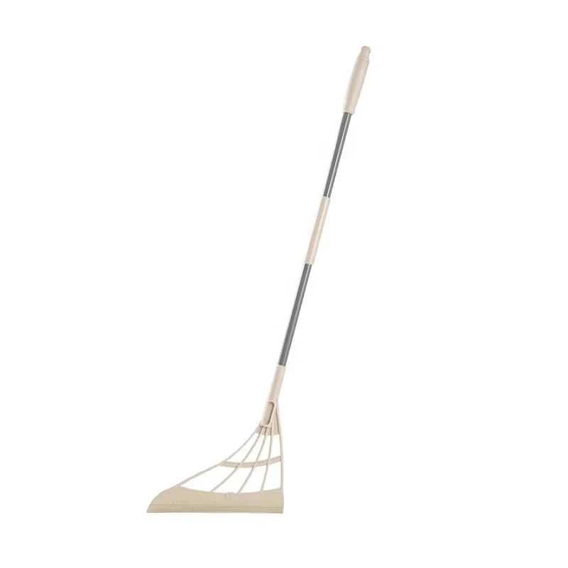 All-Surface Silicone Broom, Squeegee, Pet Hair Remover - Smart Broom for Indoor Cleaning - Cleans Glass, Fine Dust, Hair, Liquid