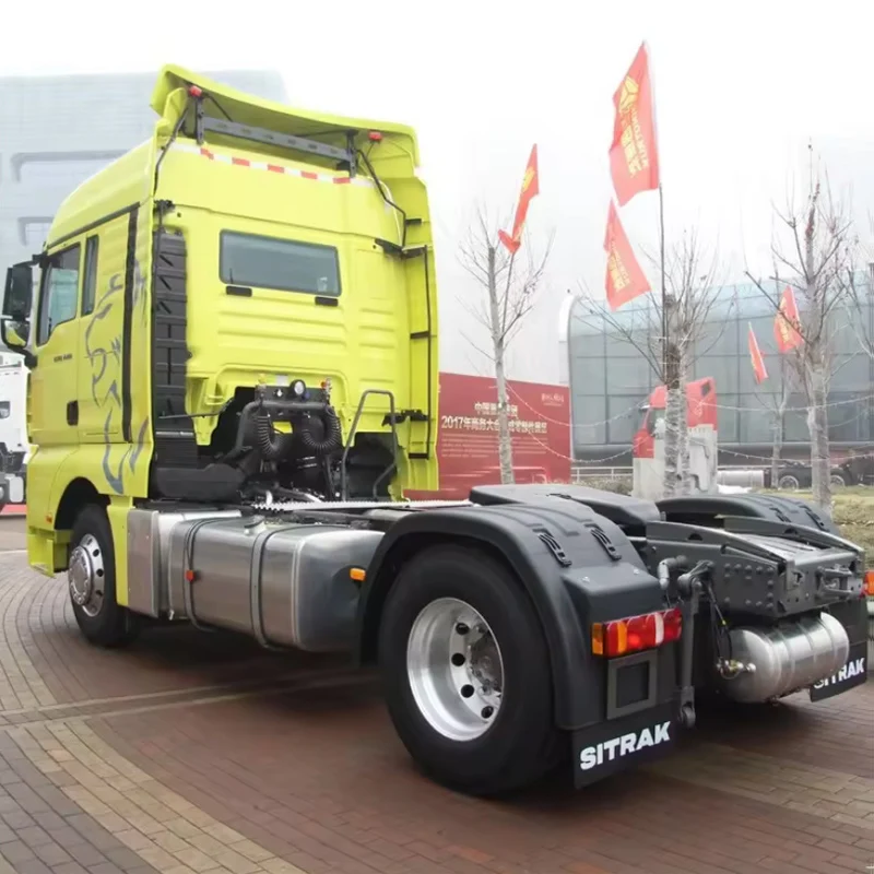 China Sinotruk howo Brand New tractor dump truck10 Wheels 6x4 371 Horsepower Trailer truck Head  420hp Howo head tractor t