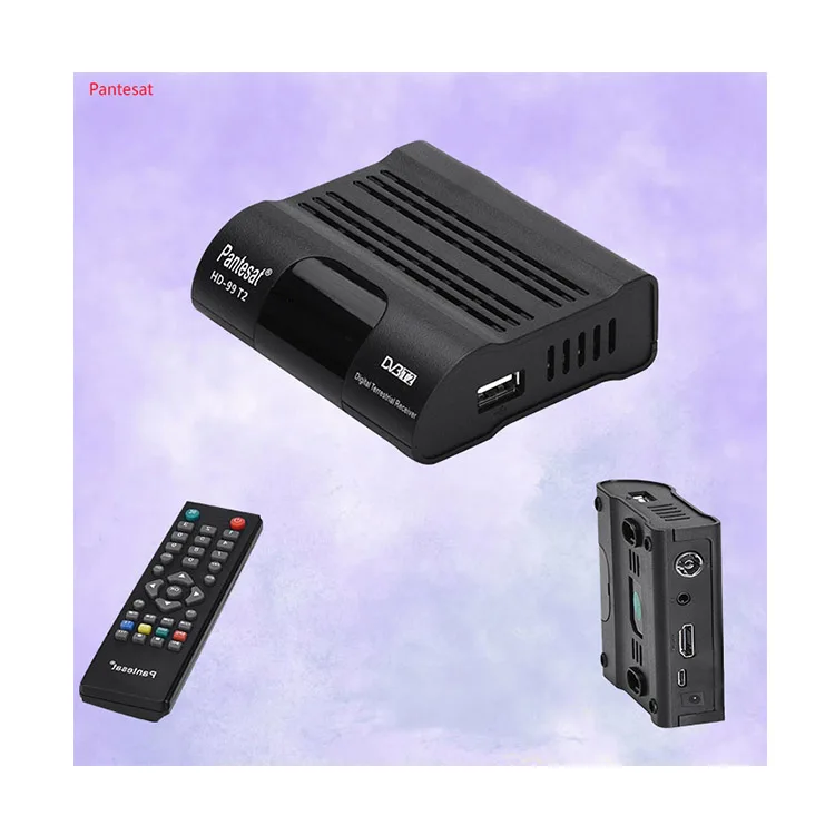 best  dvb-t2 terrestial digital wifi HEVC H.265 IPTV decedor dvbt2 Receiver set-top box fta 4k satellite receiver t2 of ethiopia