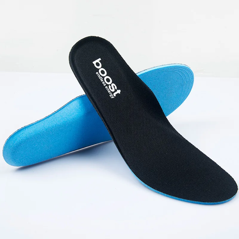 Stretch Breathable Deodorant Running Cushion Shock Absorption Sport Shoe Insert Insoles Unisex Arch Support  Insole