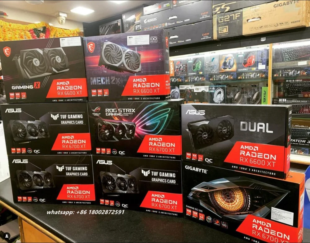 Video Card Radeon Rx 6600 Xt New Used Graphic Card Rx 6600