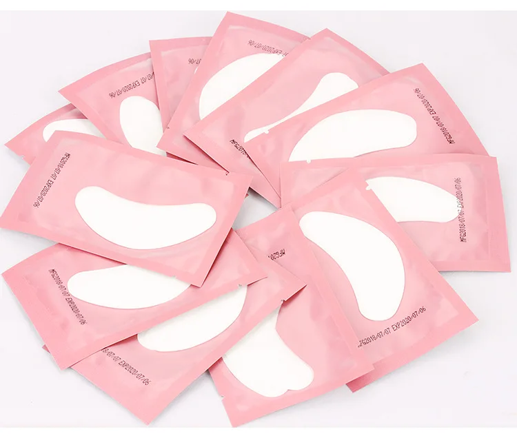 hot sell Lint free eyelash pad adhesive micro foam tape under eye pads gel patch for eyelash extensions professional lash tools
