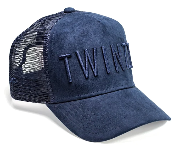 Custom Embroidery Logo Suede Trucker Hats Mesh Cap Wholesale