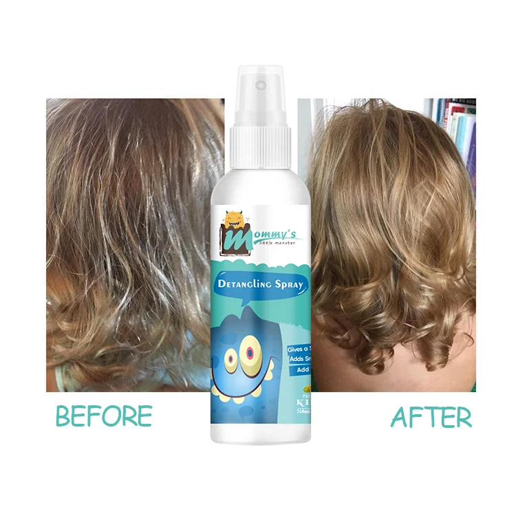 Mommy Little Monster Sultfate Free Smoother And Shinier Weave Detangling Spray For Natural Hair