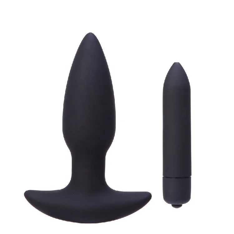 Silicone Anal Toy Butt Tingler 10 Function Vibrating  Butt Plug Vibrator For Men and Women