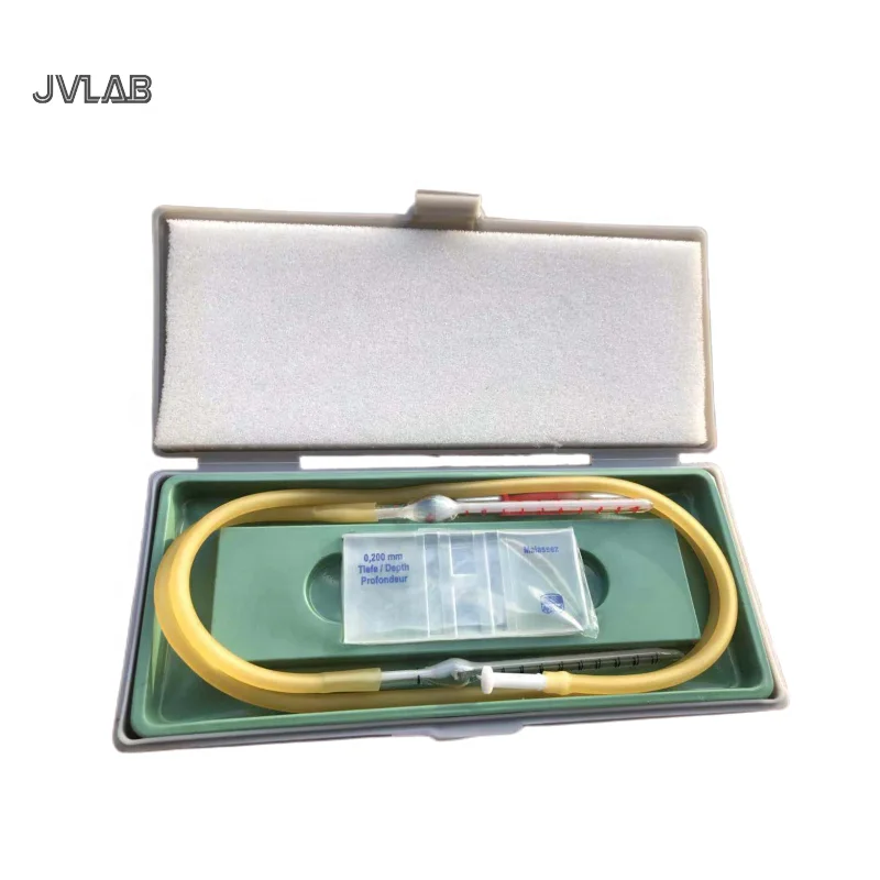 Hemocytometer Improved Neubauer Blood Hemocytometer Cell Counting Chamber Set ART. NO.1280