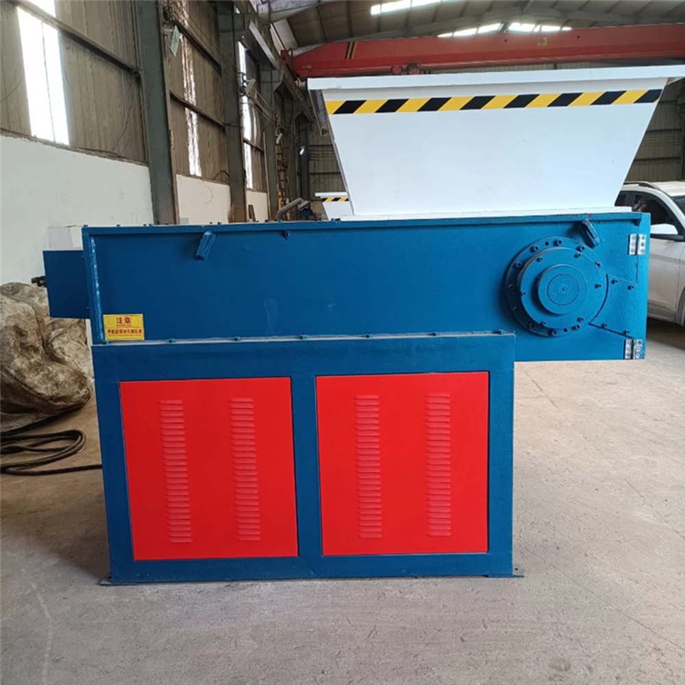 High Efficiency Small Lumps Plastic Shredders Single Soft Shredder for PVC Lumps