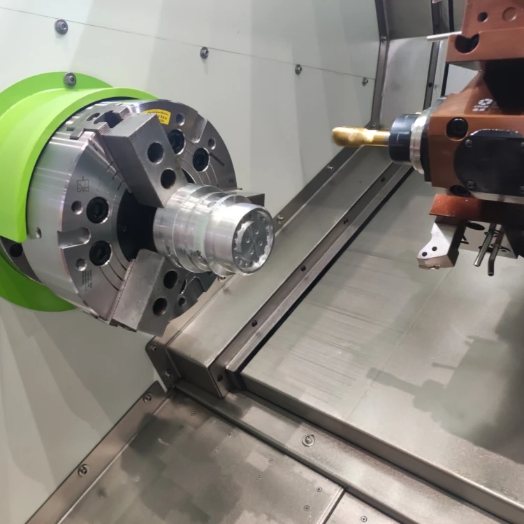 Automatic  CNC Lathe Turning and Milling Combination Machine with Slant Bed