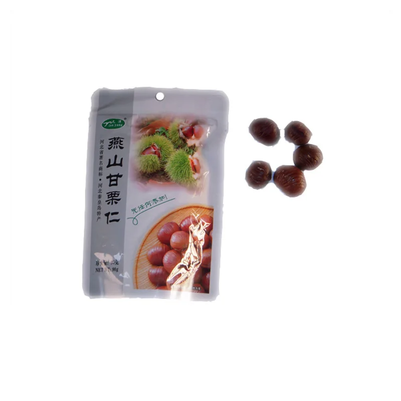 Sweet Halal Peeled Roasted Chestnut Food Snacks