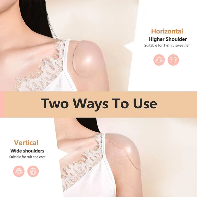 Versatile Self-Stick Shoulder Enhancers for Various Outfits Perfect for Adding Definition and Lift