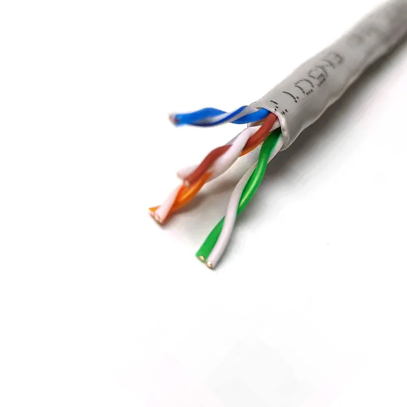 305 м наружный водонепроницаемый 4 пары 24AWG неизолированная медь или cca lan кабель компьютерный кабель stp ftp CAT5E