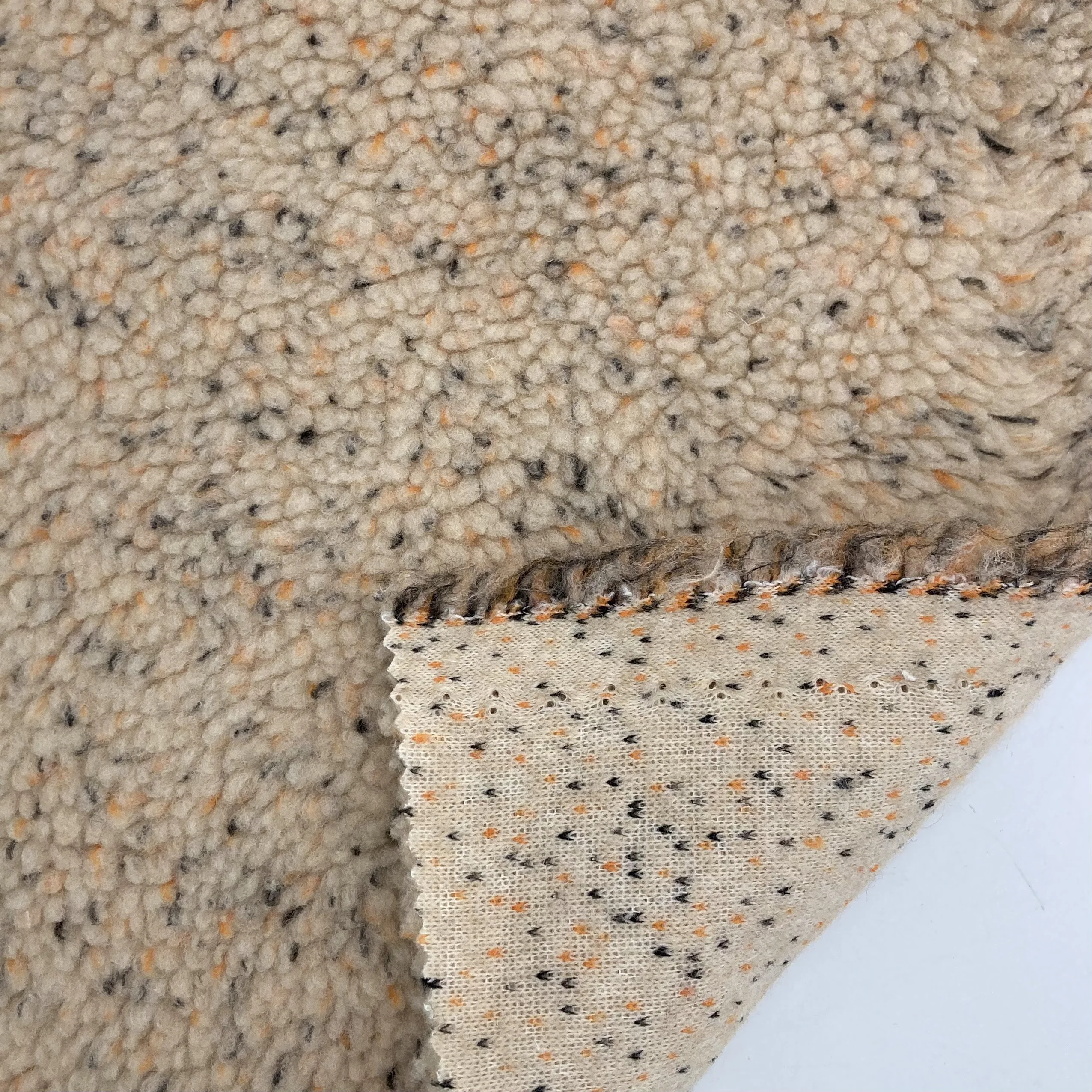 Good quality 100% polyester sherpa blanket fleece flance polar fleece fabric for blanket and garment