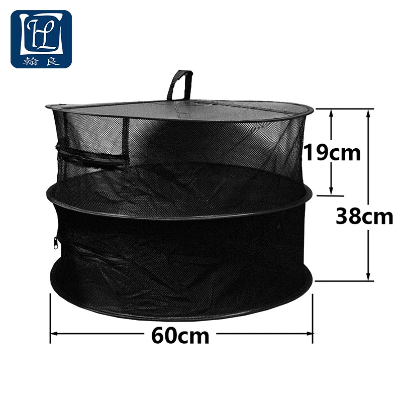 Sun-dried net medicinal material drying net sun-dried fish net insect-proof net folding pack net cage manufacturer