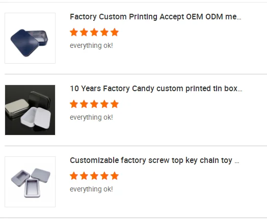 sublimation metal small mini gift mint square rectangular print hinged tin watch box custom with window