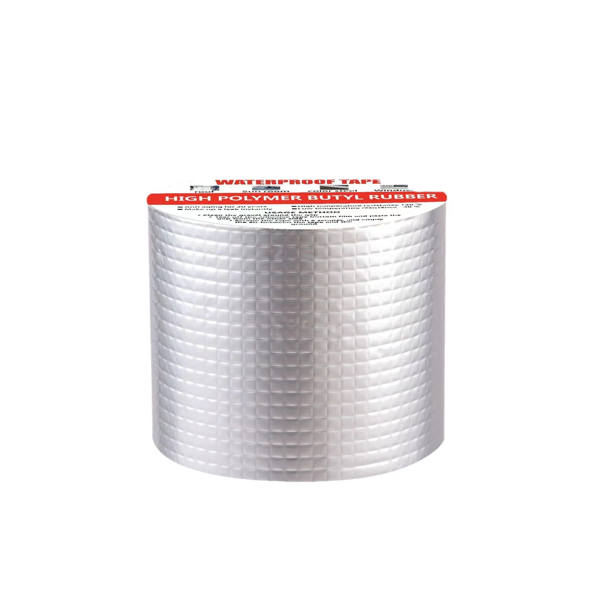 Factory Price Outdoor Flashing Roof Rubber Sealing Repair Roof Tape Waterproof Aluminum Foil Butyl Tape