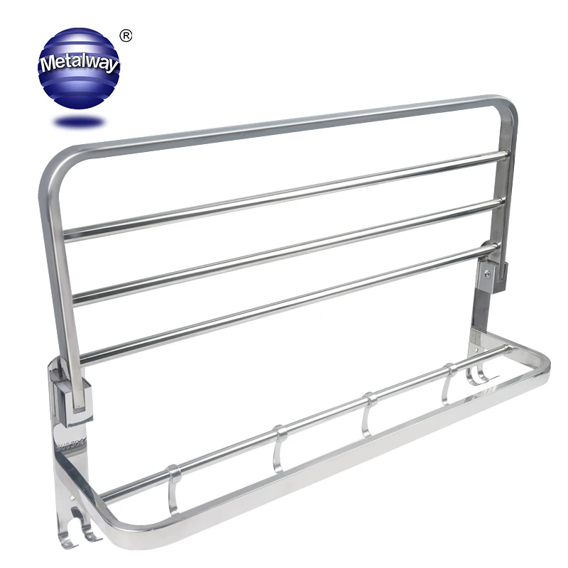 Hot Sale Modern Hotel Brief Style Single Rod Double Rod Bath Free Standing Towel Rack Bathroom Hardware Storage Rack Towel Rack