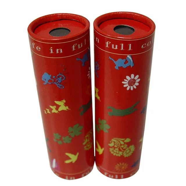 Калейдоскоп HonGe, цельная конструкция, полноцветная печать, сертификат EN 71, бумажный калейдоскоп, игрушка