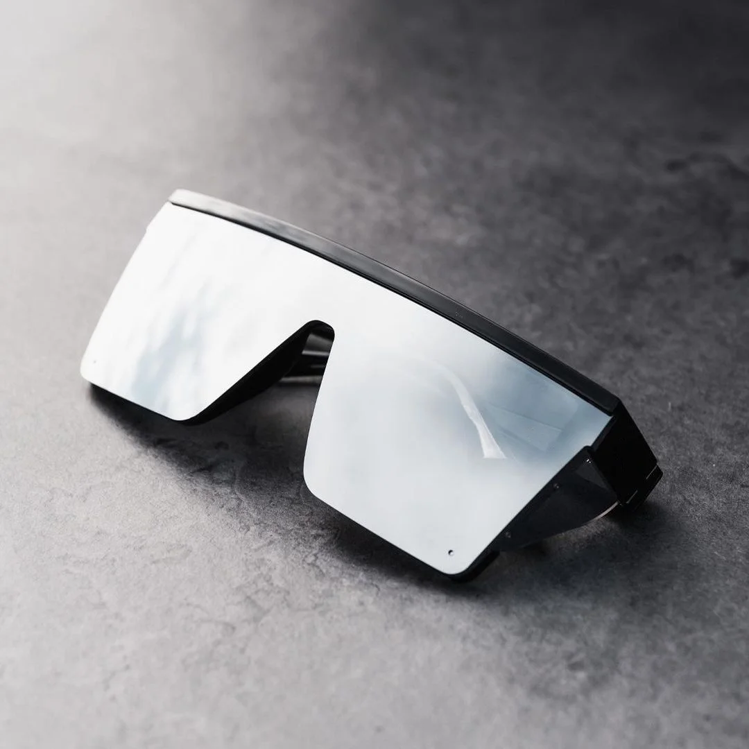 LBAshades 2024 Z87.1 с индивидуальным логотипом Модные Винтажные большие защитные очки в квадратной оправе женские мужские зеркальные солнцезащитные