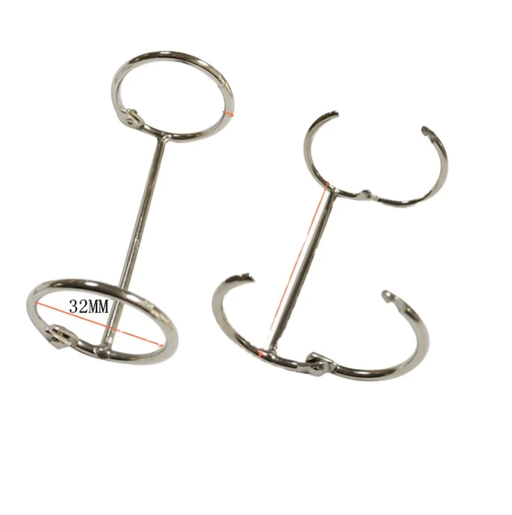 
Manufacturers supply double-hole 2-hole book ring notebook office stationery binder storage ring manual page holder 