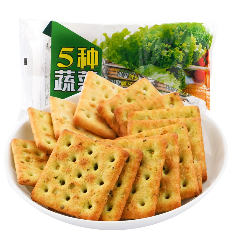 Factory Wholesale Children's Baby Colorful Vegetables Flavor Animal Shaped Biscuits