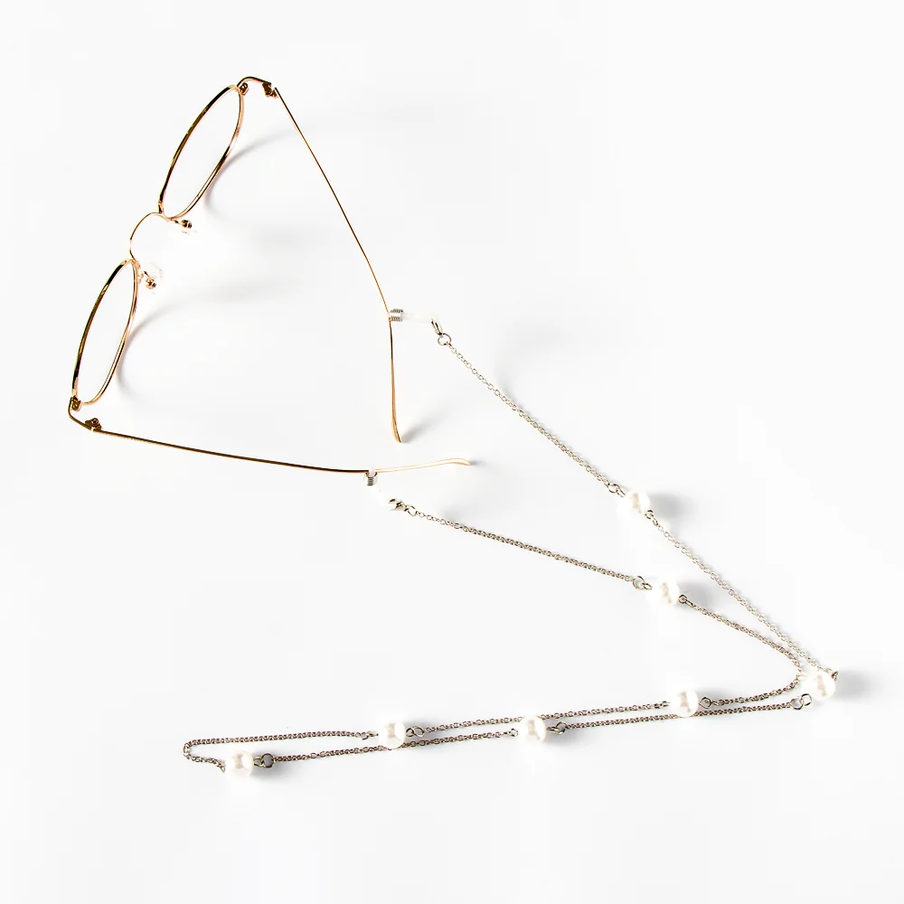 Lunettes en perles pour femmes, accessoires de verres, chaine perlee, offre speciale,