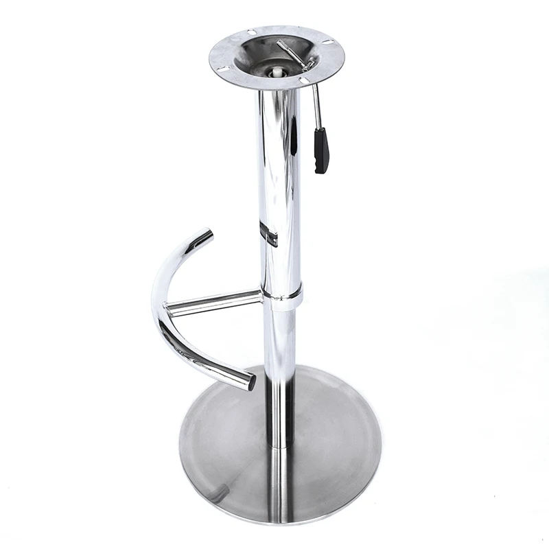 High quality round stainless steel  bar stool metal base for Bar or Pub