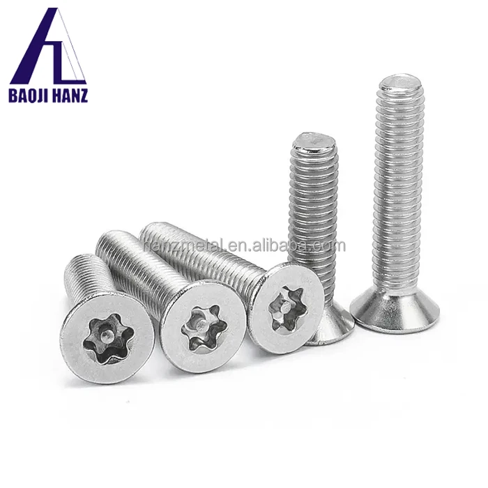 pure titanium screw m6 m8