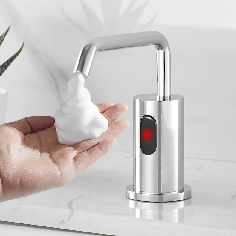 Liquid Automatic Foam  Luxury All-copper Sensor Electric Auto Smart Soap Dispenser