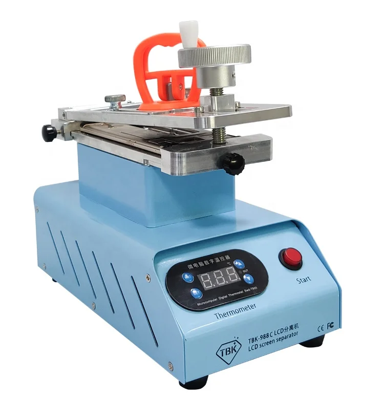 
TBK 988C LCD Screen Rotary Separator Middle Frame Remover Machine 