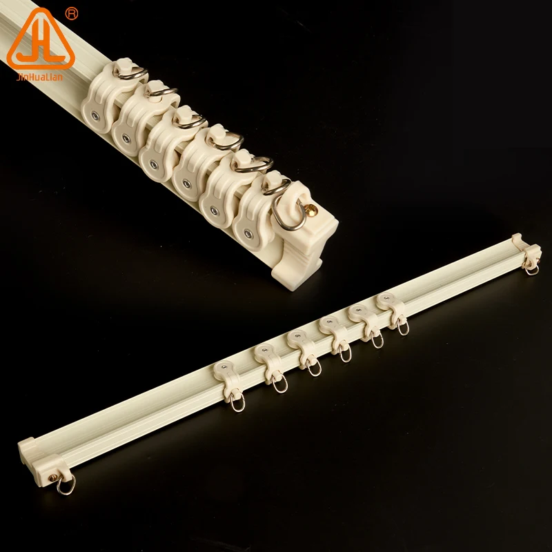 Aluminum Bendable Curtain Rails Home Decoration for Elegance Sleek And Durable Aluminum Window Curtain Rod
