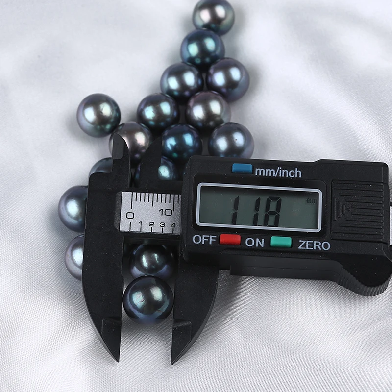 11-12mm Wholesale High Quality Natural Freshwater Edison Round Pearl Loose Beads