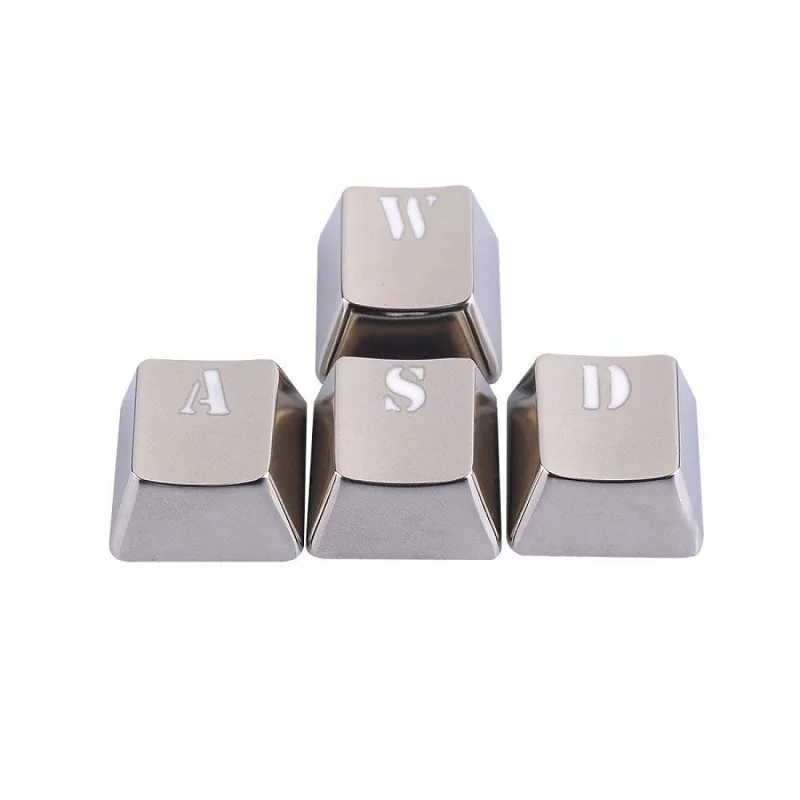 Custom Full Metal Aluminum Alloy Mechanical Keyboard Keycaps CNC Machining Aluminum Alloy Artisan Keycaps Gaming Keycaps