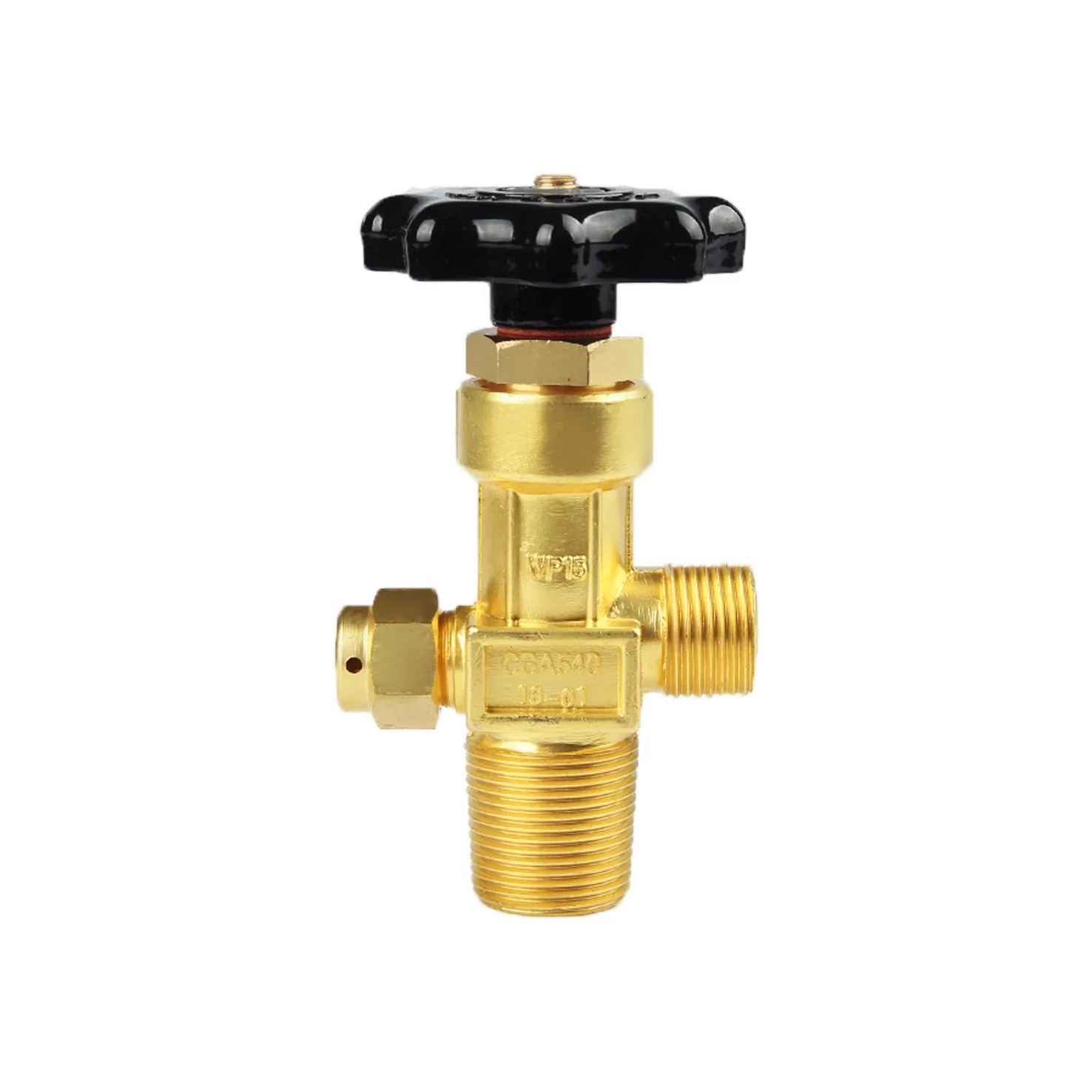 Cheap Price Oxygen Cylinder Valve Working Pressure 2175psi CGA350 CGA540 Brass Valve