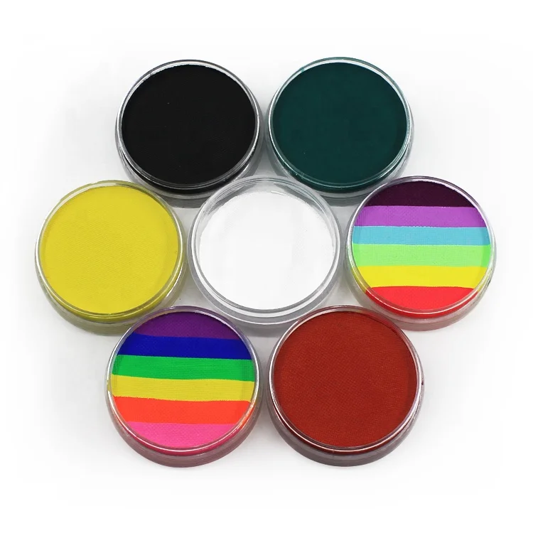 factory body paint halloween face painting for kid glow in the dark body paint private label face painting kit professional
