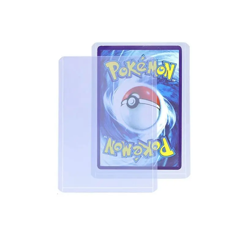Toploader Card Protector Pvc Sports Cards Holder Sleeve Trading Top Loader 3x4 Toploader 35pt Card Sleeve
