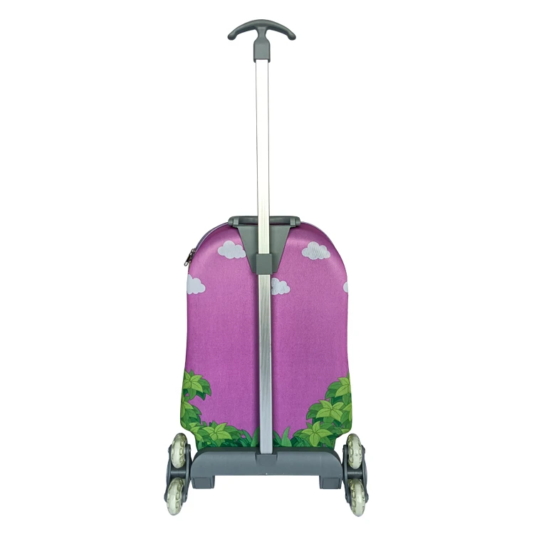 Detachable Trolley School Bags Children Backpack Two Ways Use Removeable Kids School Bag