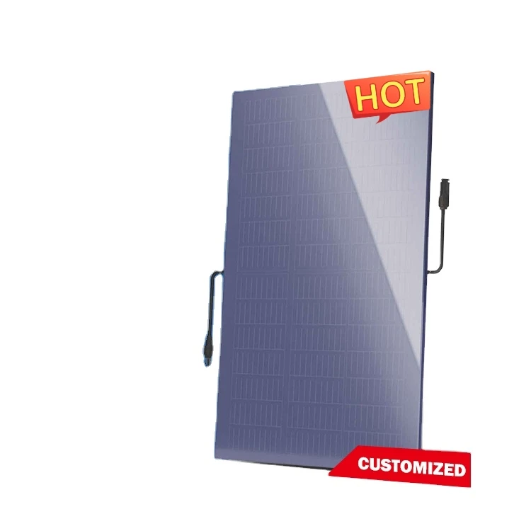 Yonz 2024 best selling solar module solar panels bificial double glass solar colourful solar panel for BIPV