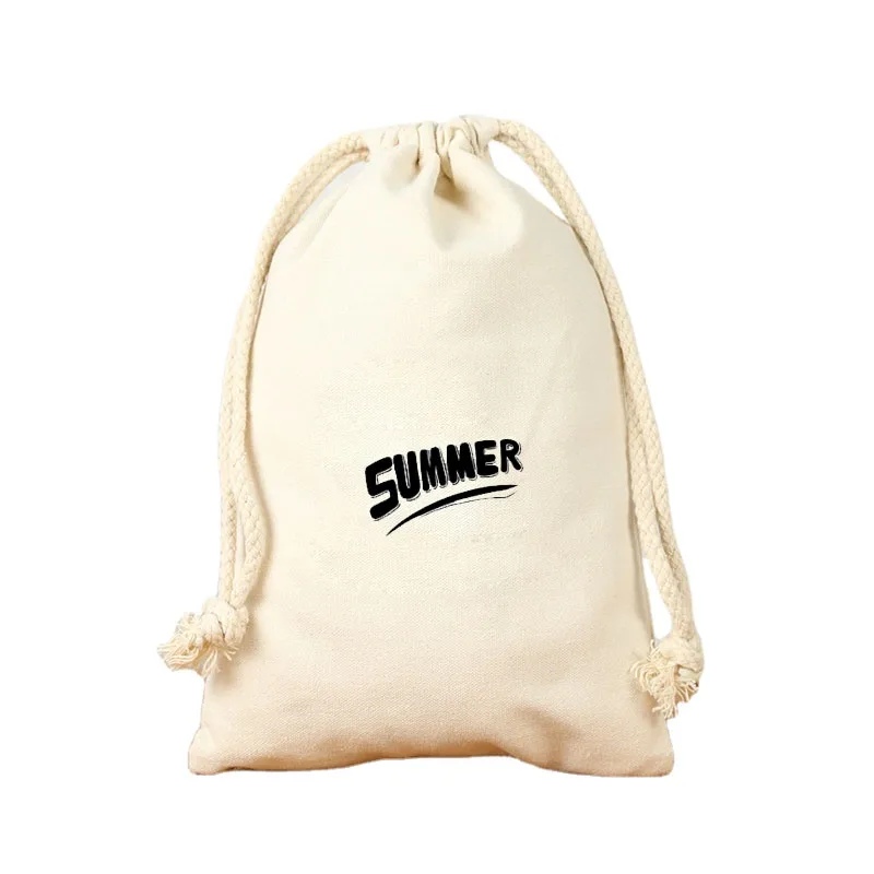 Custom Luxury Logo Giant Large Grey Hemp Cotton Draw String Tws Bag Pouch With Ribbon Drawstring Fine Linen Fabric Bag For Hat