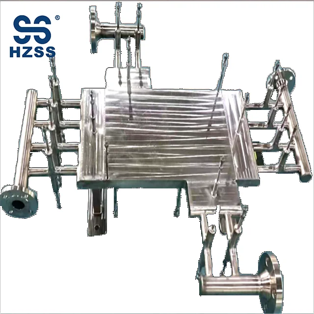 Высокоэффективный компактный микроканальный теплообменник HZSS (PCHE) для системы удаления отходов тепла