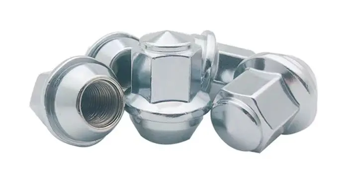 Stainless Steel Hex Cap Nut Domed Nut Hexagon Decorative Semicircle Cap Cover Nut PE Bolt Cover Screw Caps Nylon Insert Locknut