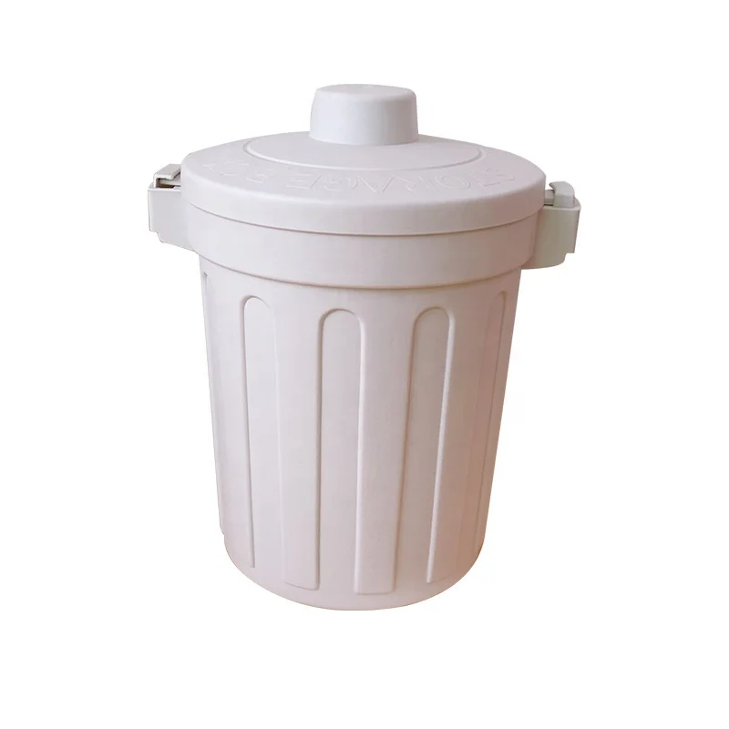 Creative DIY School Storage Box Cute Desktop Storage Bucket Trash Can Pencil Holder