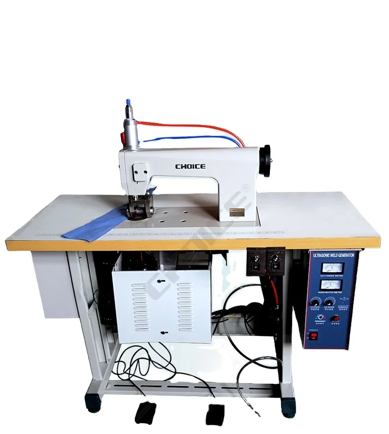 GC-U60-M1 Single Motor Manual Ultrasonic Non Woven Bag Making Machine