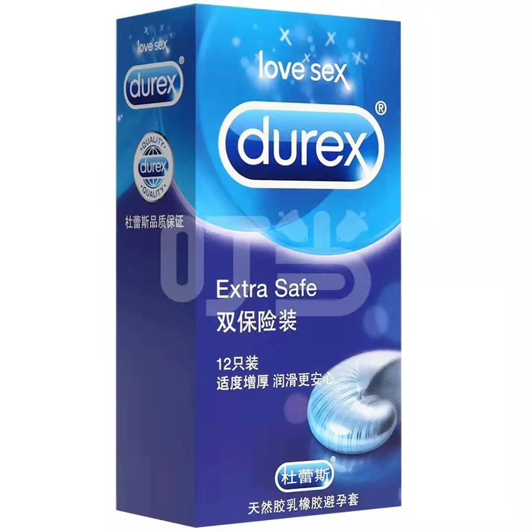 Презервативы из натурального латекса (двойное страхование) 52,5 мм * 12 шт