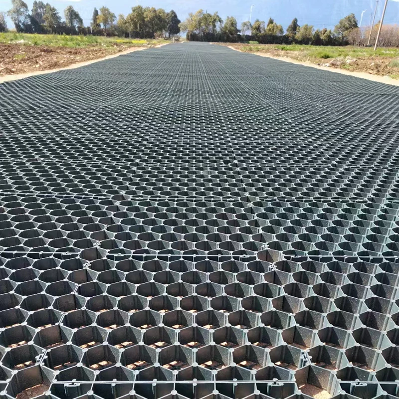 Heavy duty ground grid grass driveway pavers grass paver