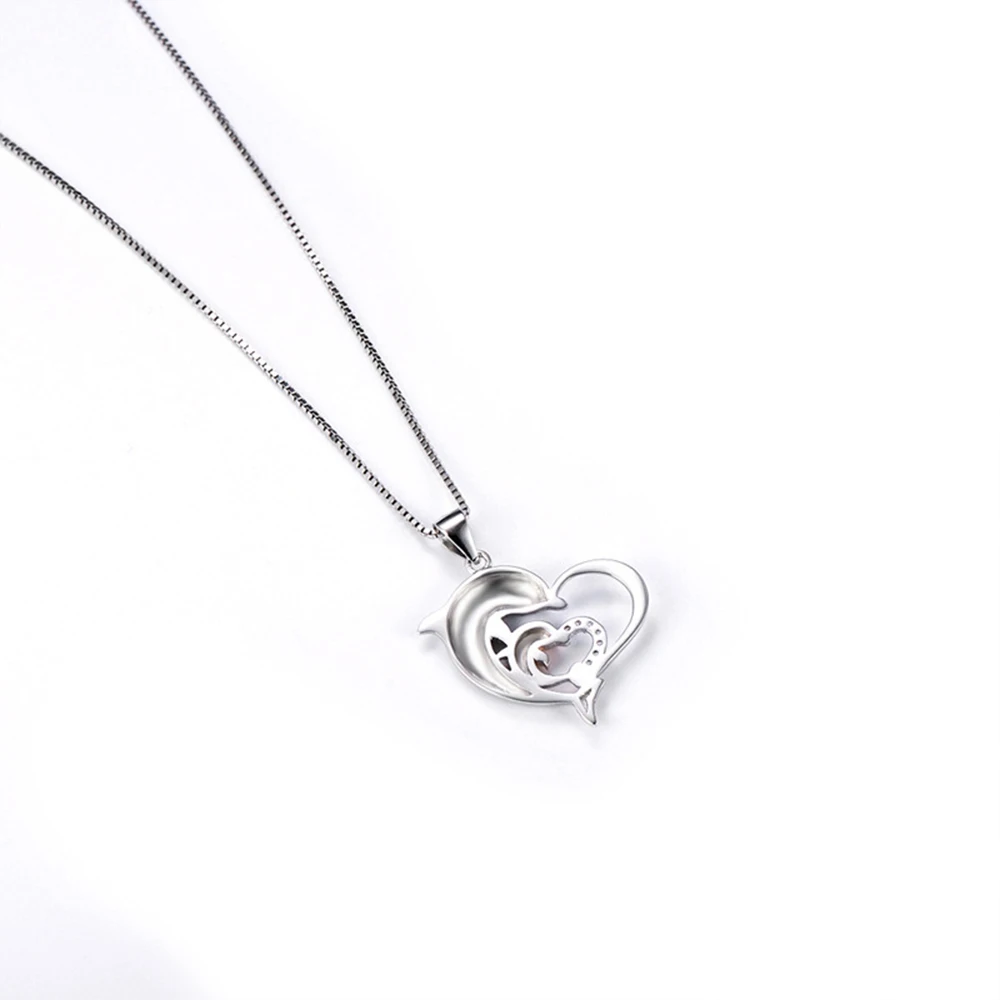 Ожерелье-цепочка из серебра 925 пробы с буквенным инициалом