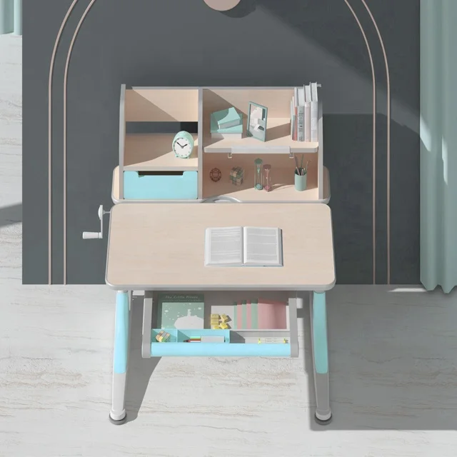 IGROW study desks for kids table ergonomic modern adjustable study desk