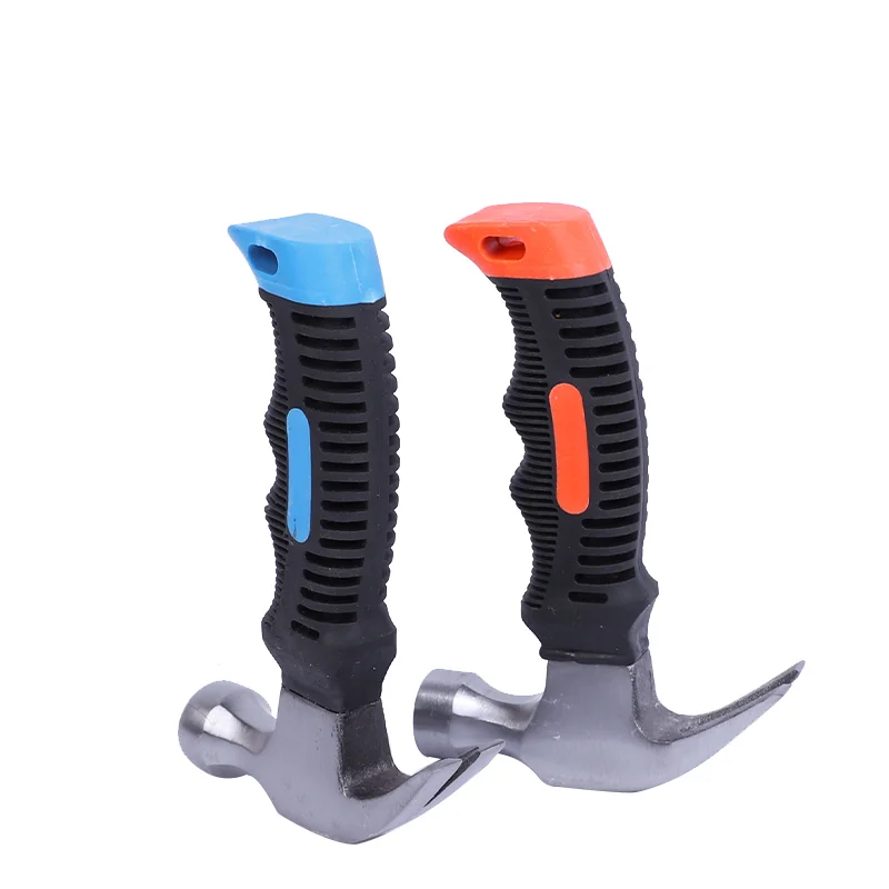 High Quality Rubber Handle Multifunctional One Piece Forged Claw Hammer