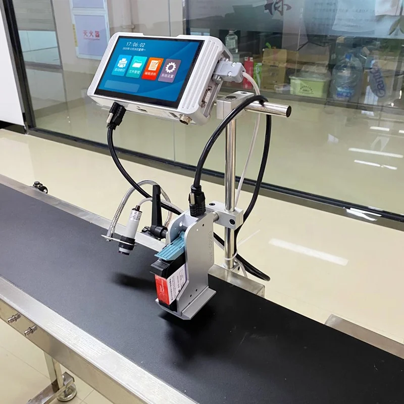 Online Mini Printing Machine Automatic Poly Bag Printer High Quality PP bag Simple Inkjet printer for Plastic