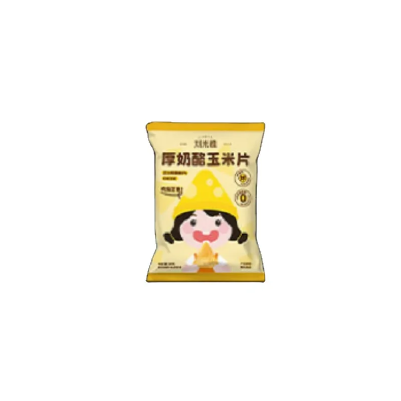China Snacks Good Package Healthy Food Crispy Corn Flakes Cheese Snacks