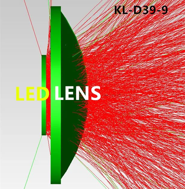 focus light optical plano convex glass diffusion aspherical lens diameter  40mm for sale